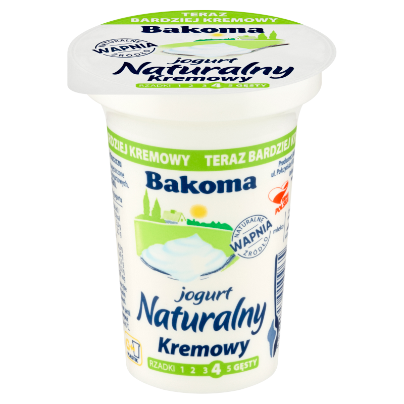 Kremowy jogurt naturalny