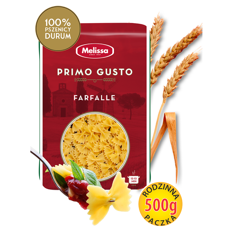 Makaron Farfalle - kokardki