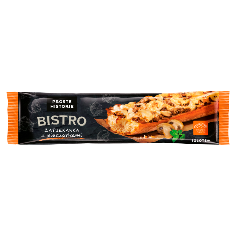 Zapiekanka z pieczarkami