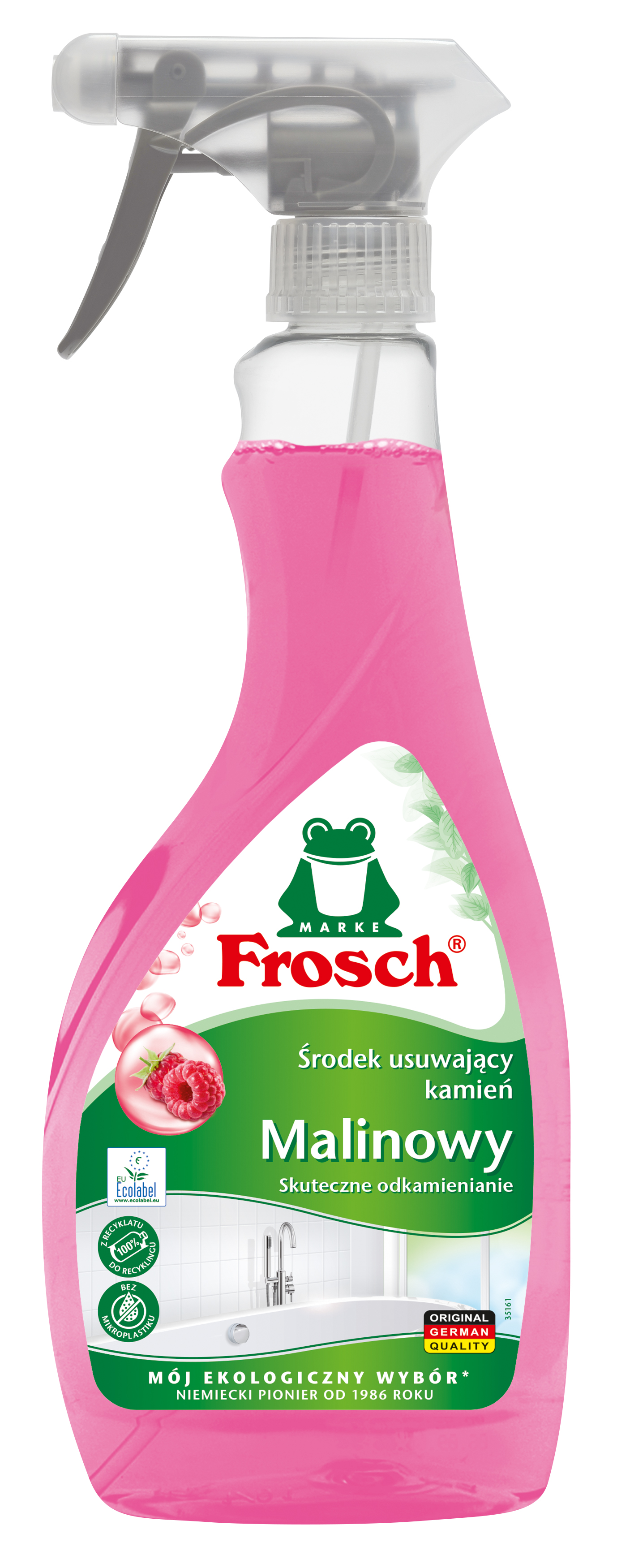 Płyn do czyszczenia Łazienki w sprayu Malina 500ml