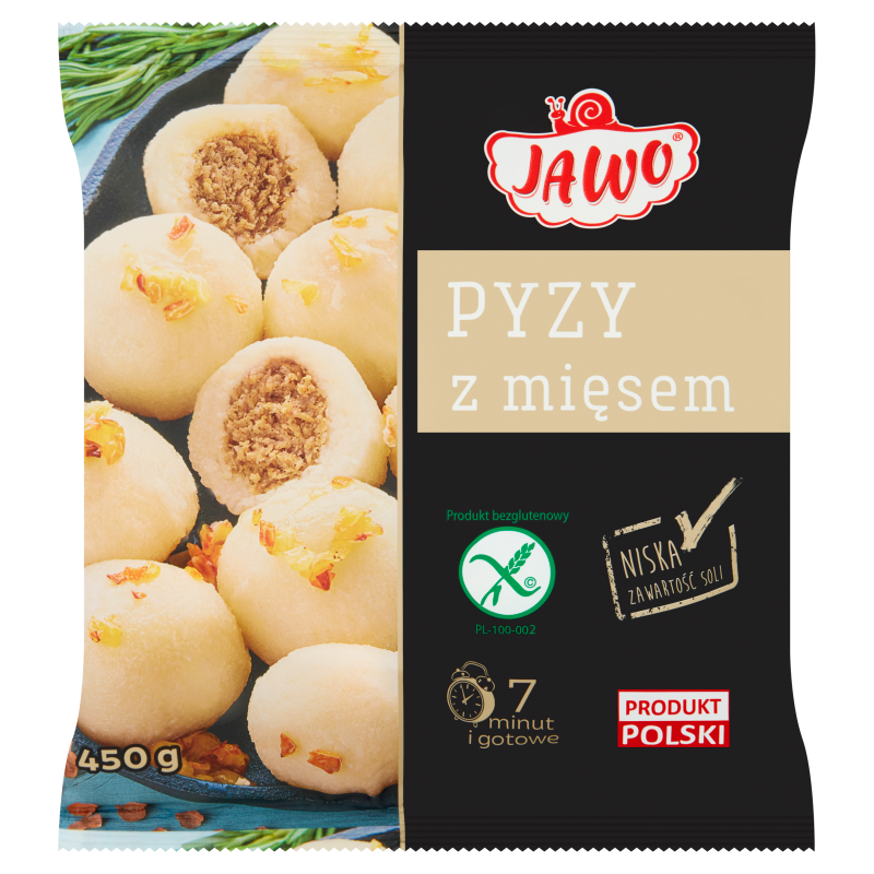 Pyzy z mięsem mrożone