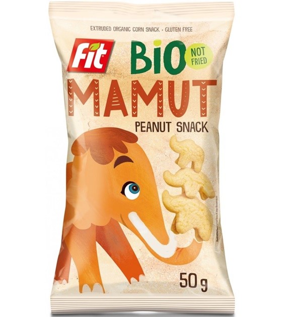 Chrupki kukurydziane o smaku orzechowym bezglutenowe BIO