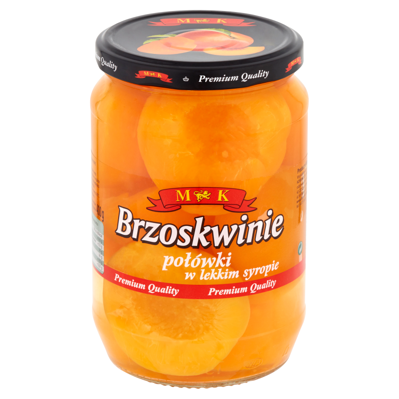 Brzoskwinie połówki w lekkim syropie (premium)