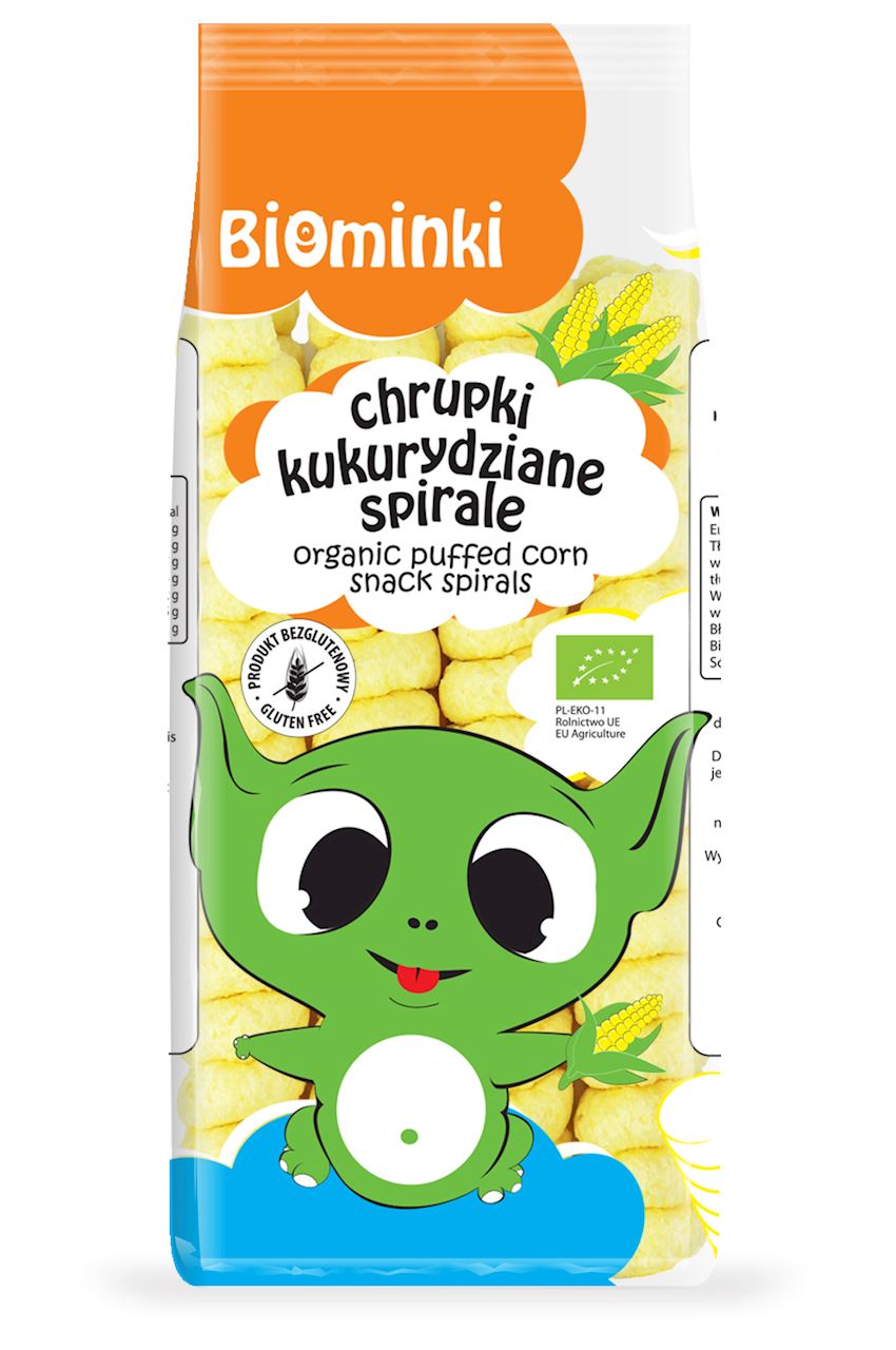 Chrupki kukurydziane bezglutenowe BIO