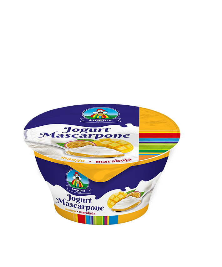 Jogurt z mascarpone mango-marakuja
