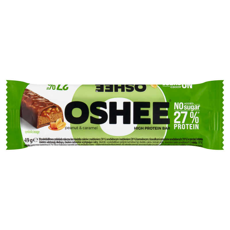 Baton proteinowy o smaku orzechowo-karmelowym