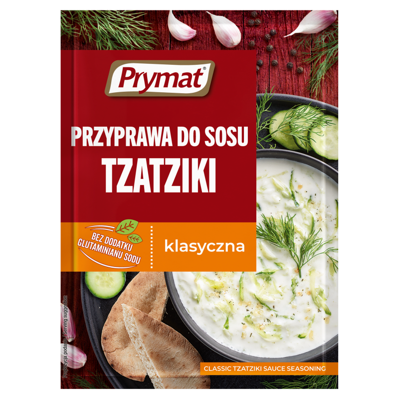 Tzatziki - czosnkowa przyprawa do sosu