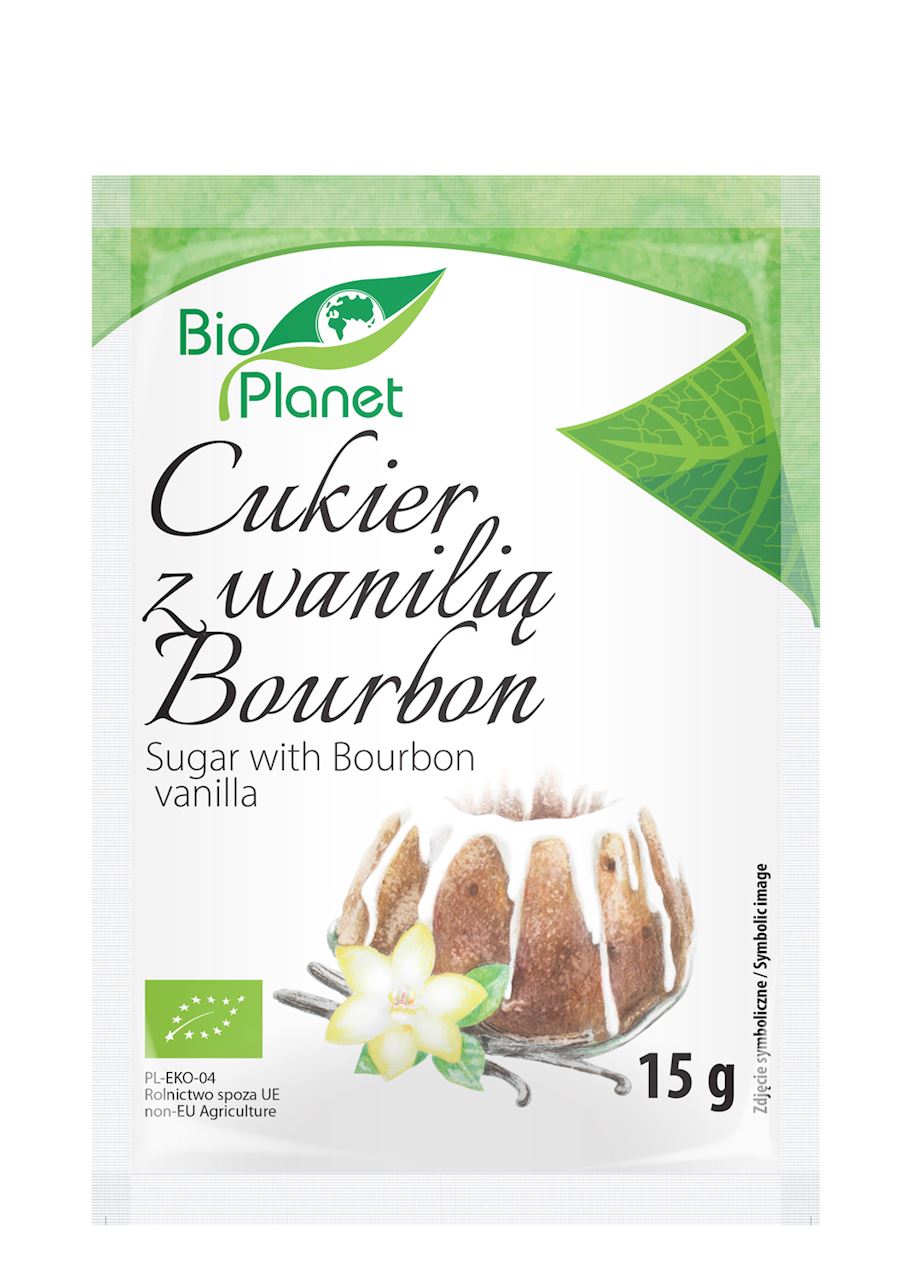 Cukier z wanilią Bourbon BIO