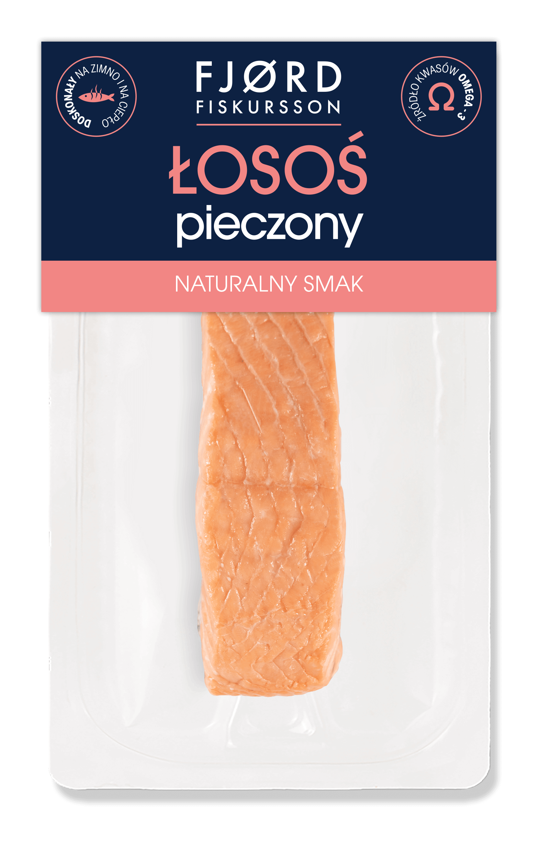 Łosoś pieczony naturalny