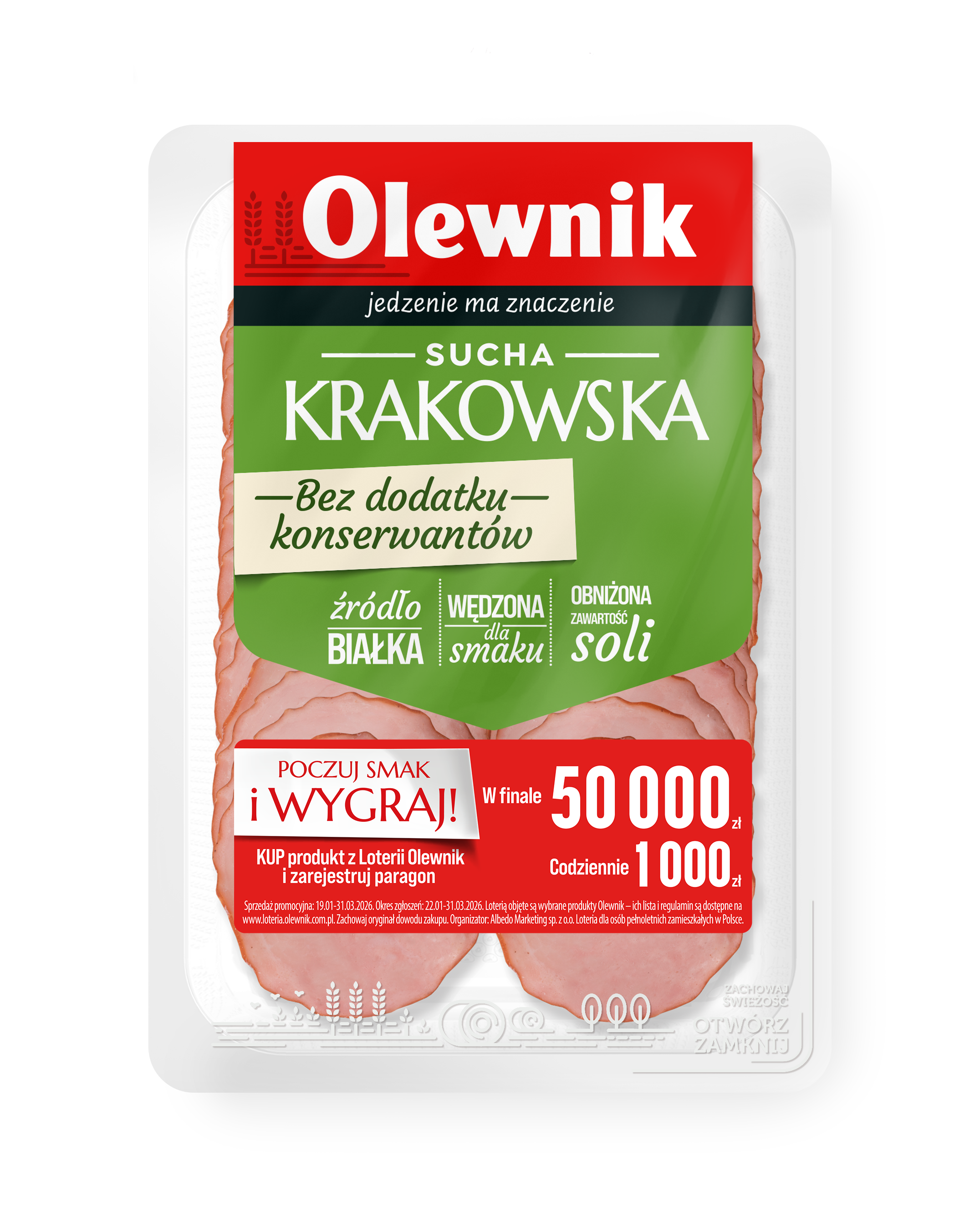 Sucha krakowska bez dodatku konserwantów