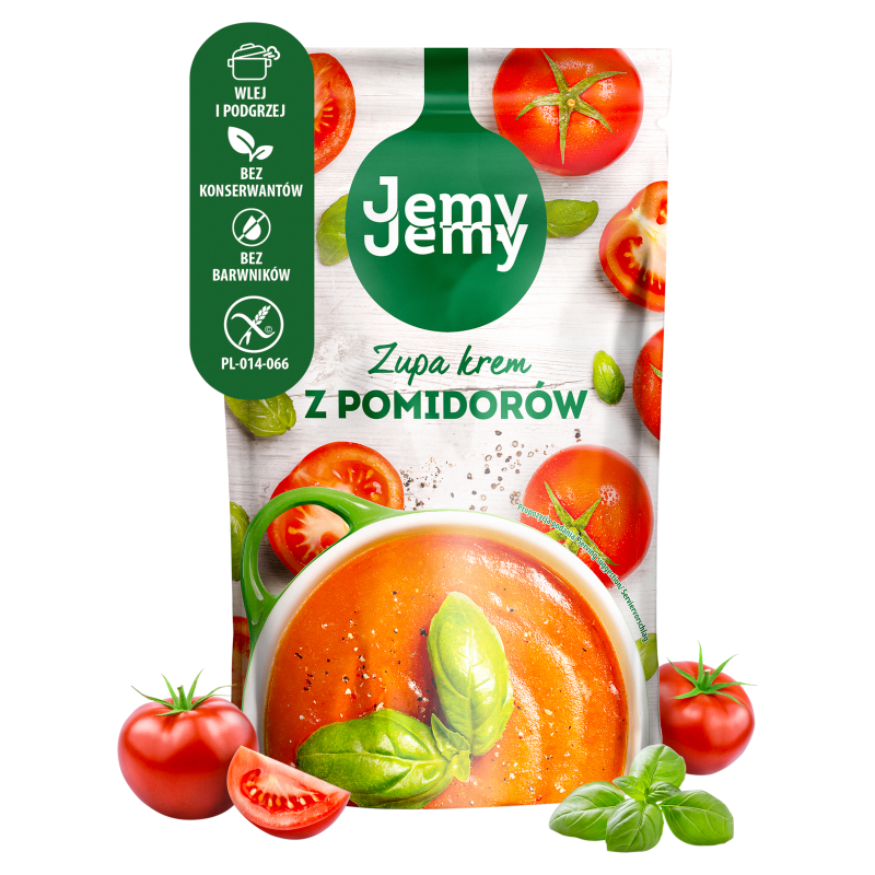 Zupa krem z pomidorów bezglutenowa