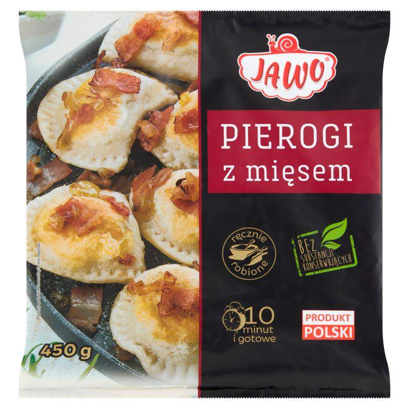 Pierogi domowe z mięsem mrożone