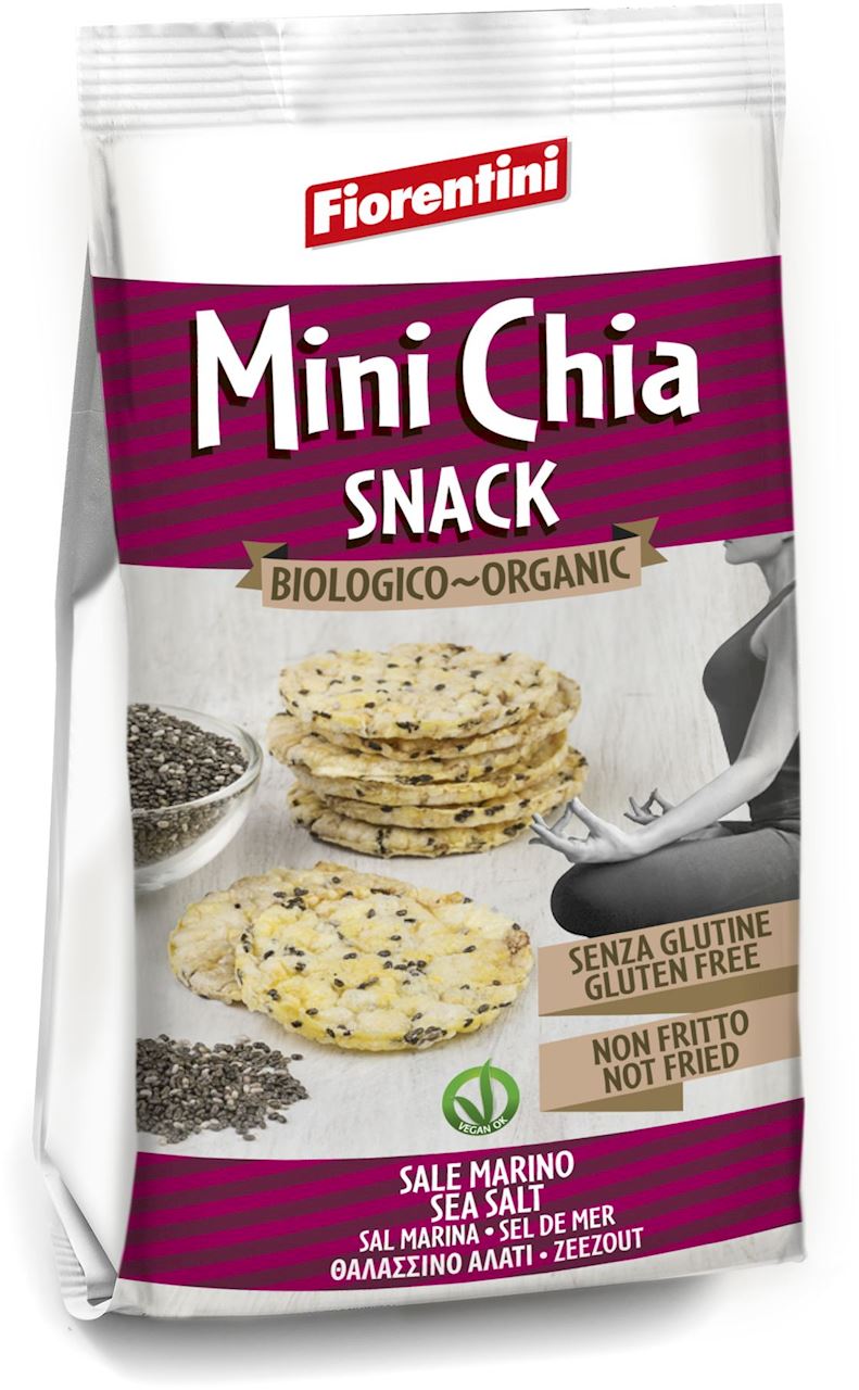 Krążki kukurydziane z chia BIO (bezglutenowe)