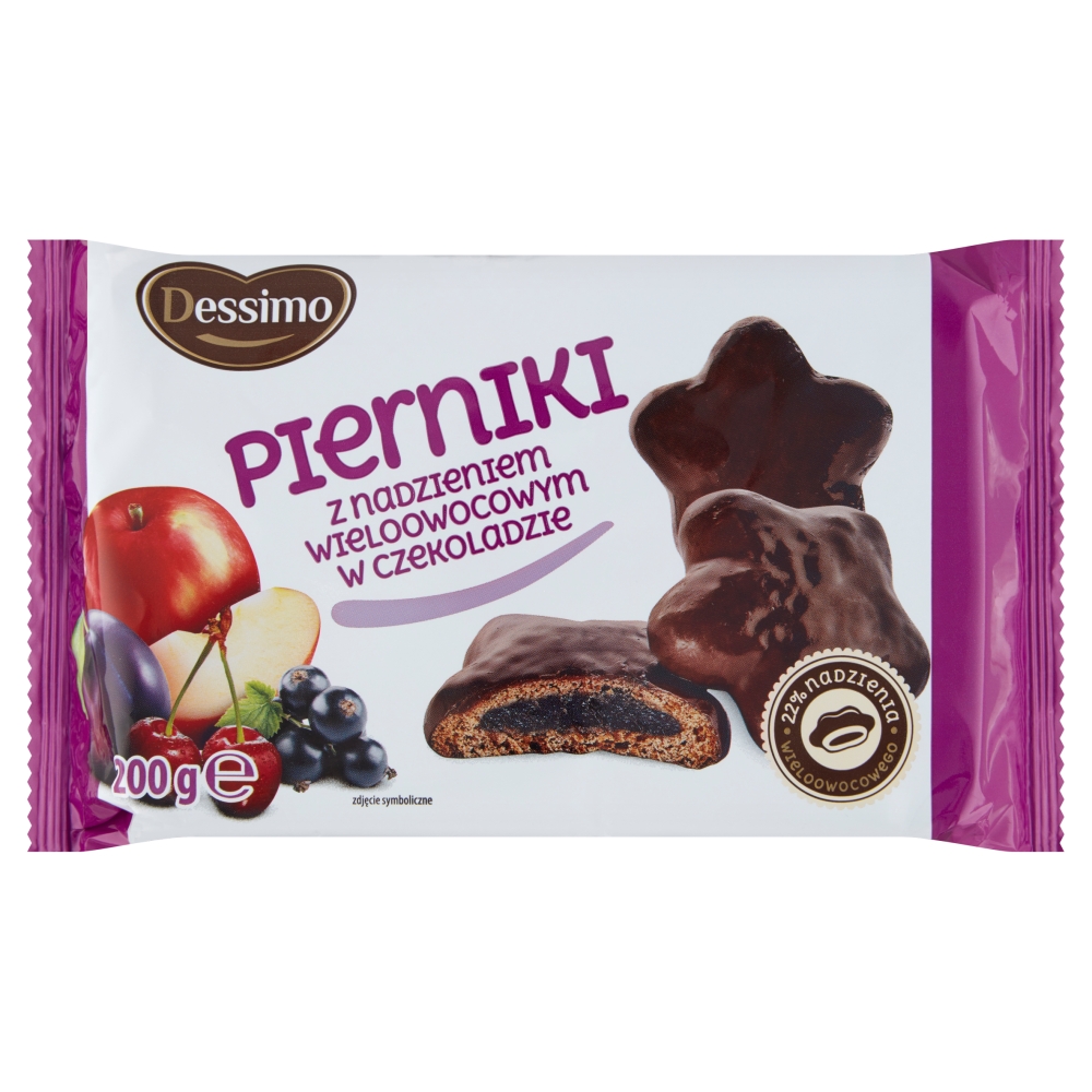 Pierniki z nadzieniem owocowym