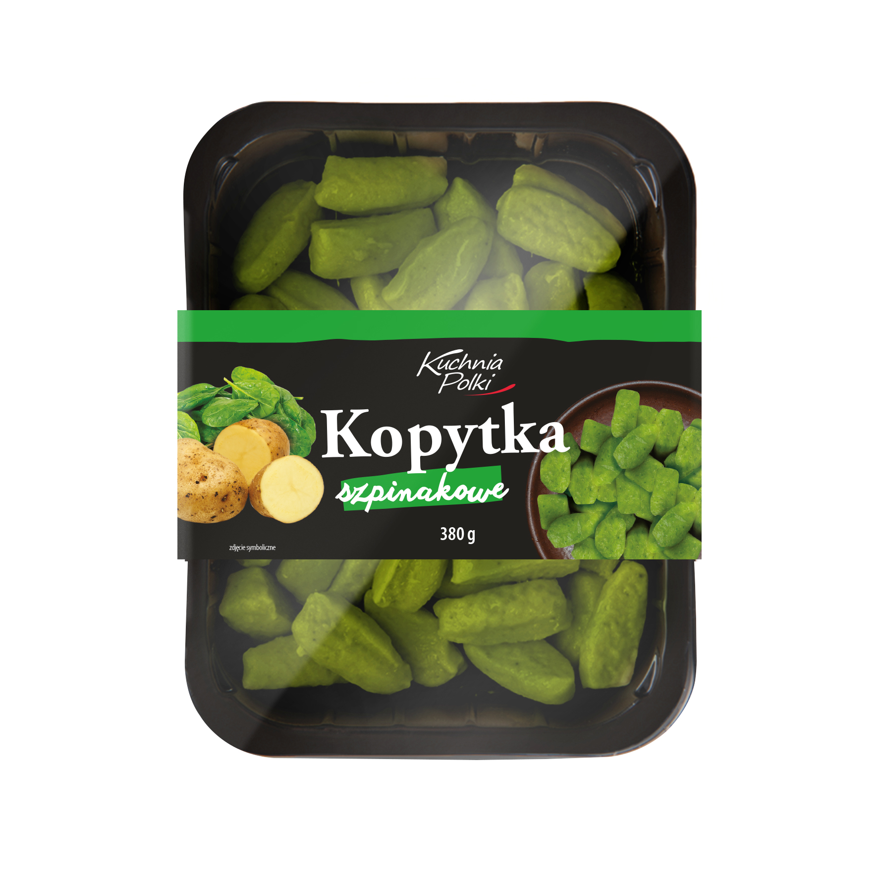 Kopytka Szpinakowe