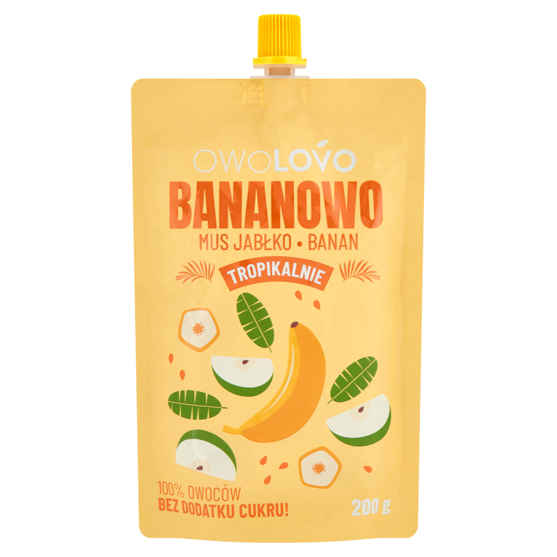 Mus jabłkowo-bananowy