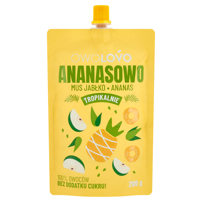Mus jabłkowo-ananasowy