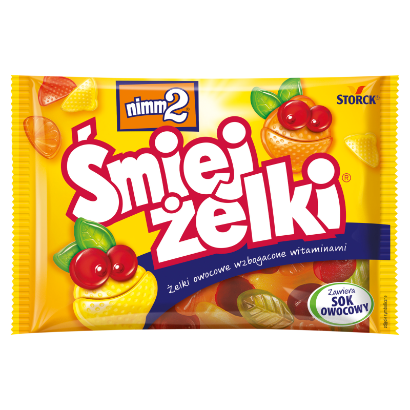 Żelki owocowe wzbogacone witaminami