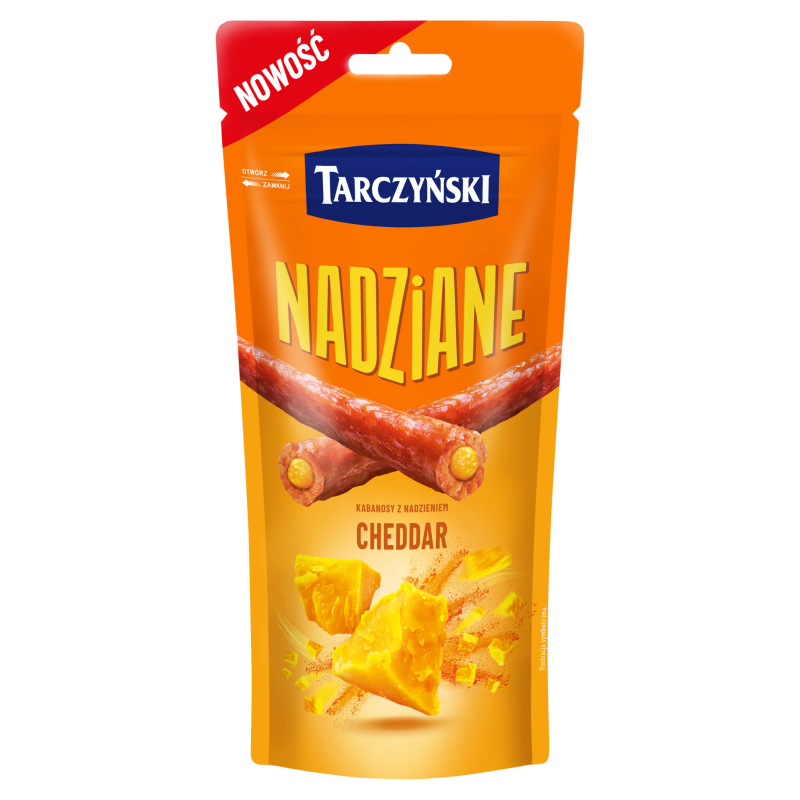 Kabanosy Nadziane Cheddar