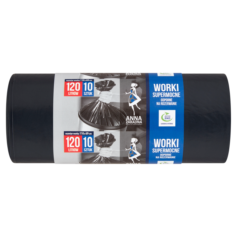 Worki Supermocne 120L 10szt