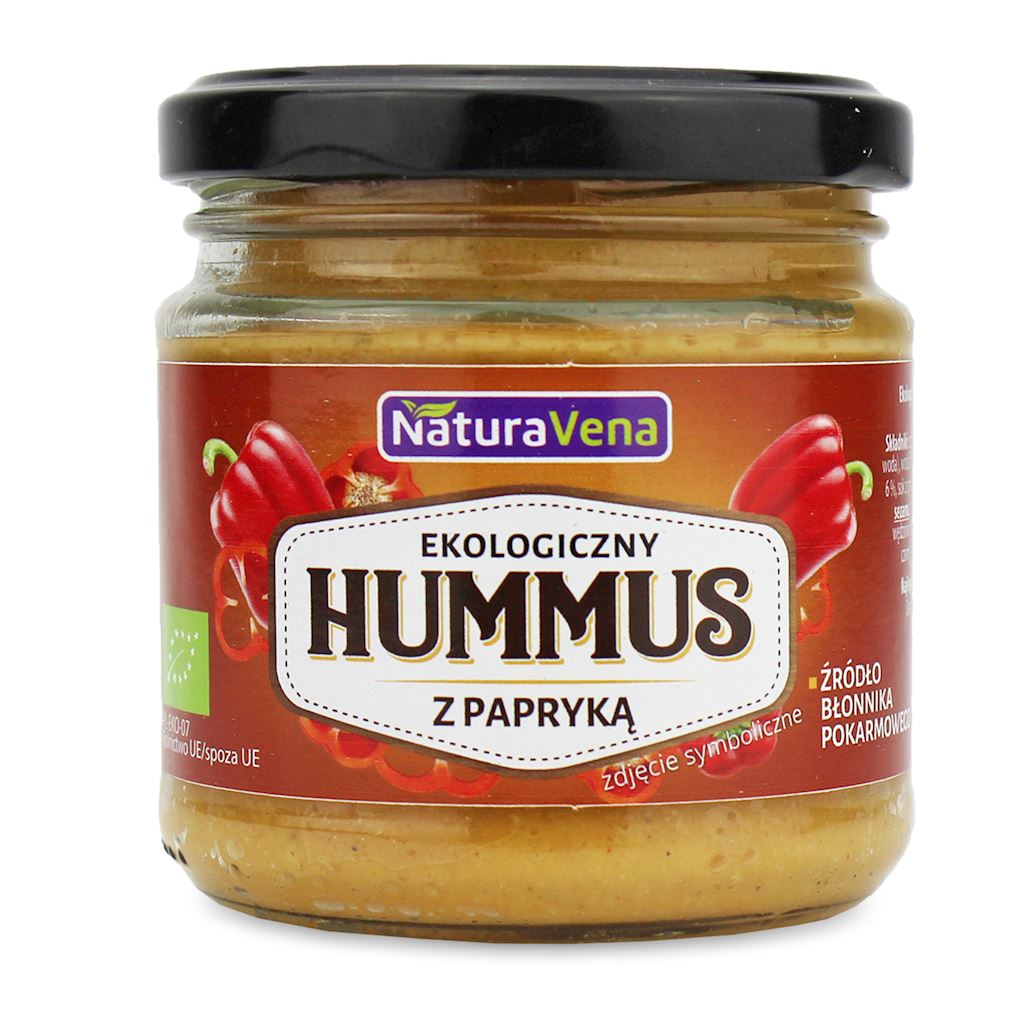 Hummus z papryką BIO