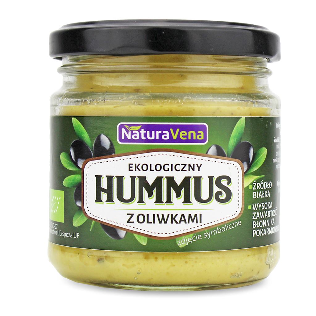 Hummus z oliwkami BIO