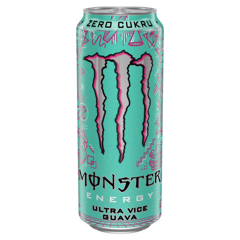 Gazowany napój energetyczny ultra vice guava