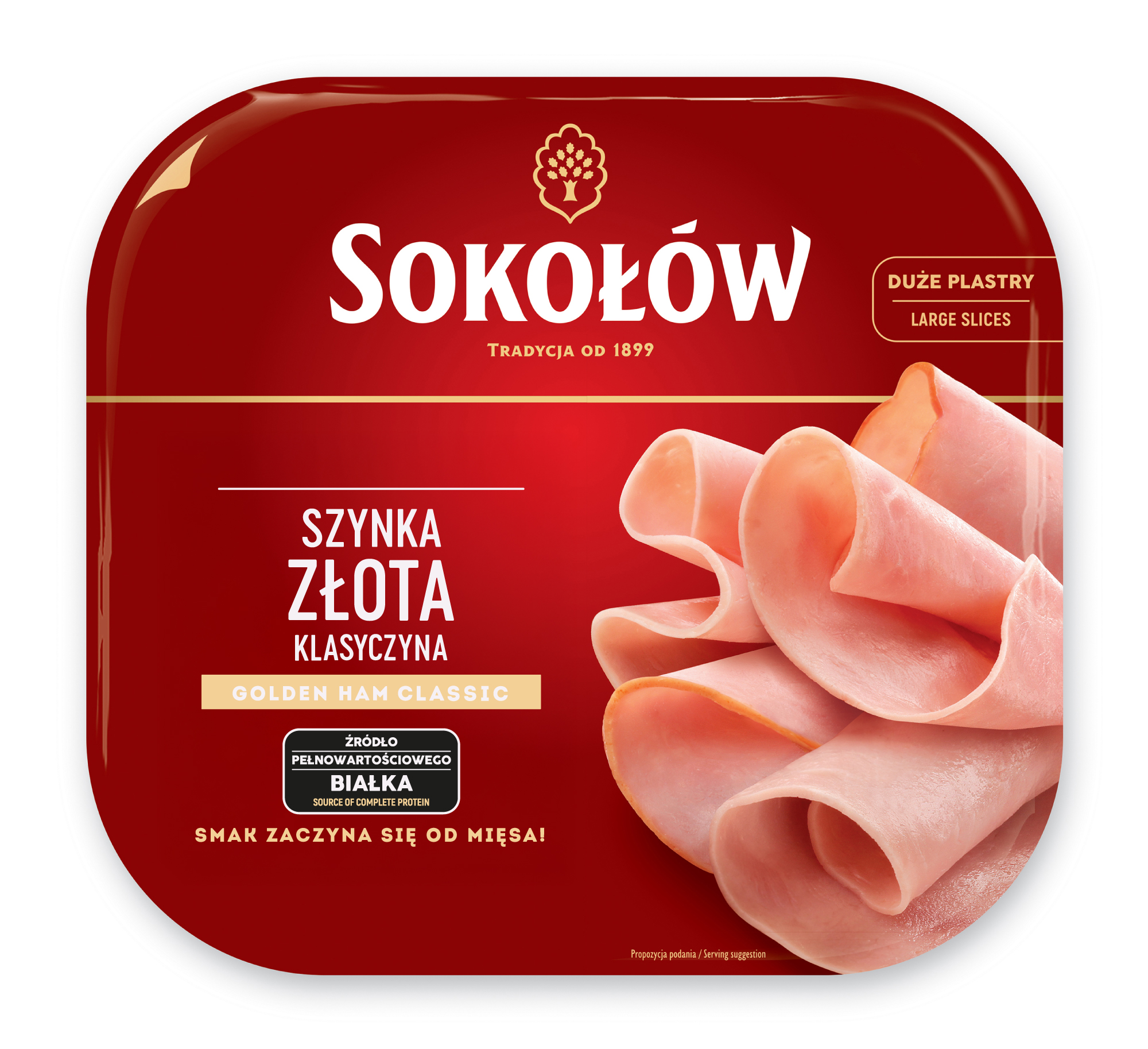 Szynka Złota Klasyczna - plastry