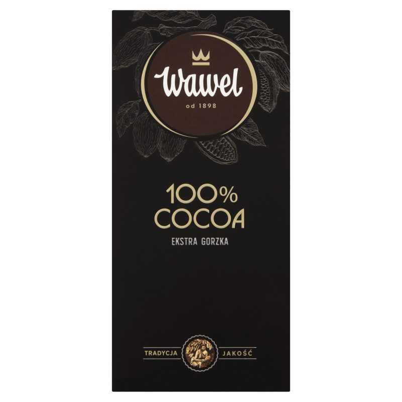 Czekolada Premium: EXTRA Gorzka 100% kakao