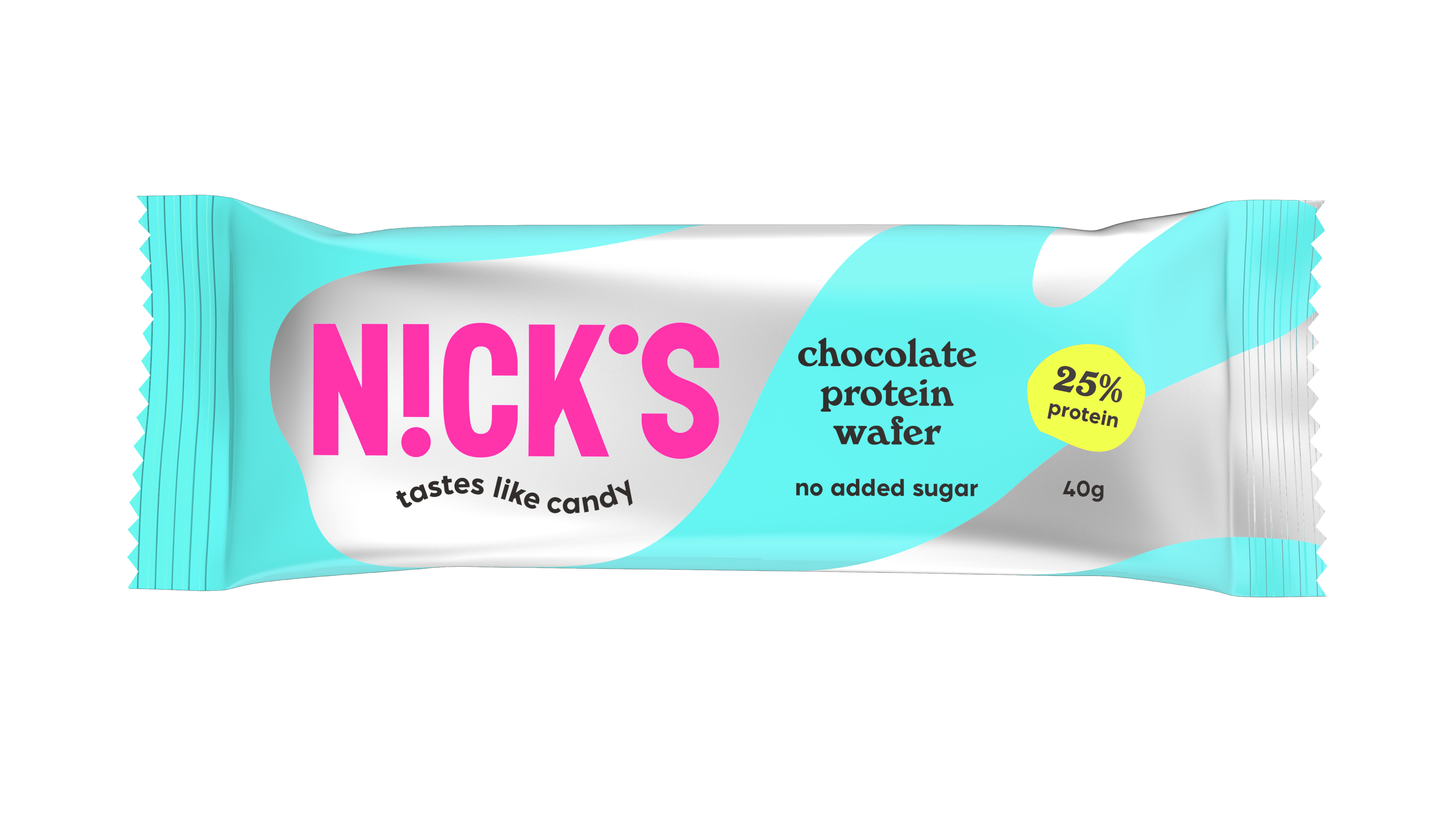 Bezglutenowy wafelek proteinowy o smaku czekoladowym