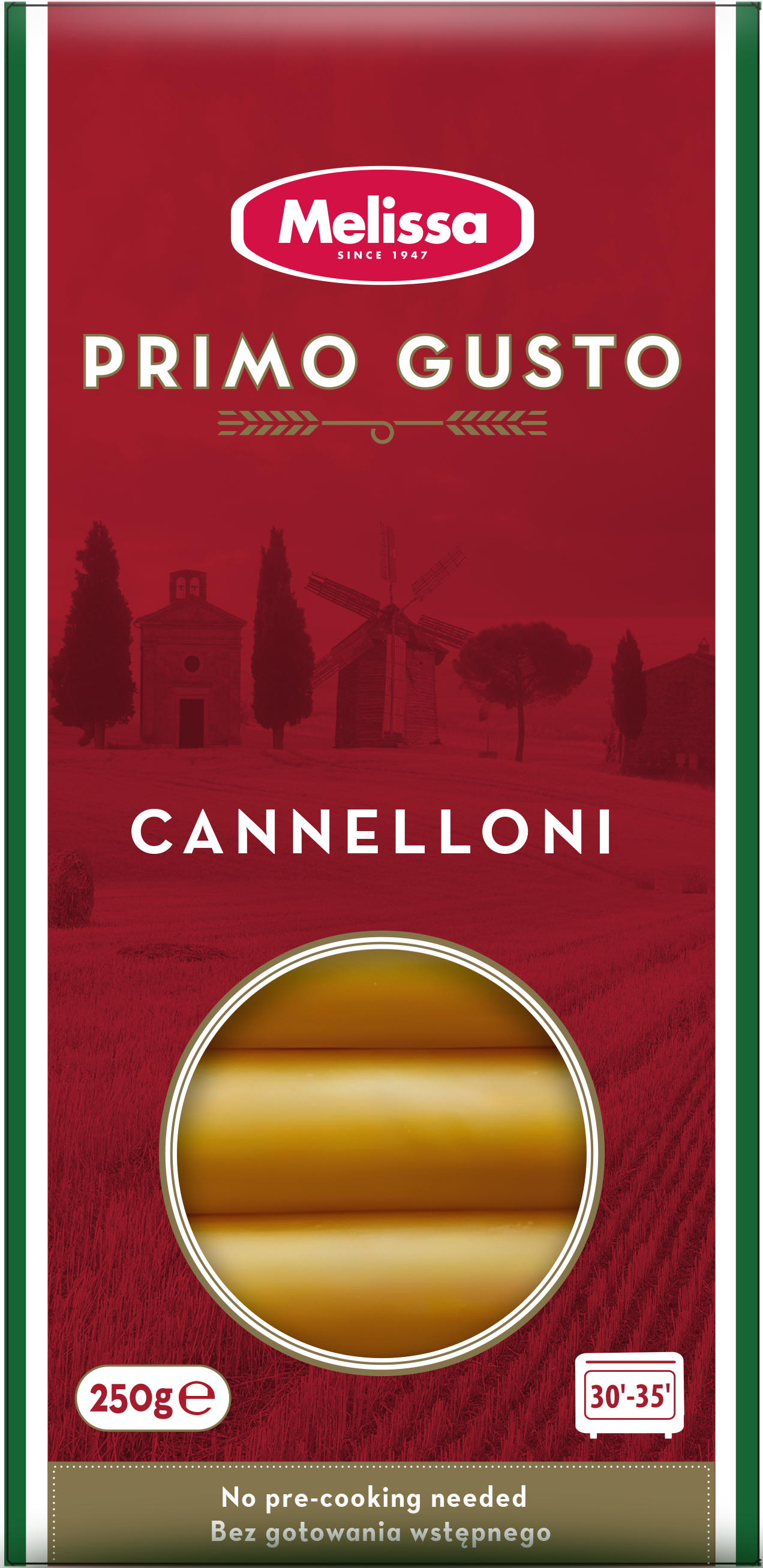Makaron Cannelloni - duża rurka