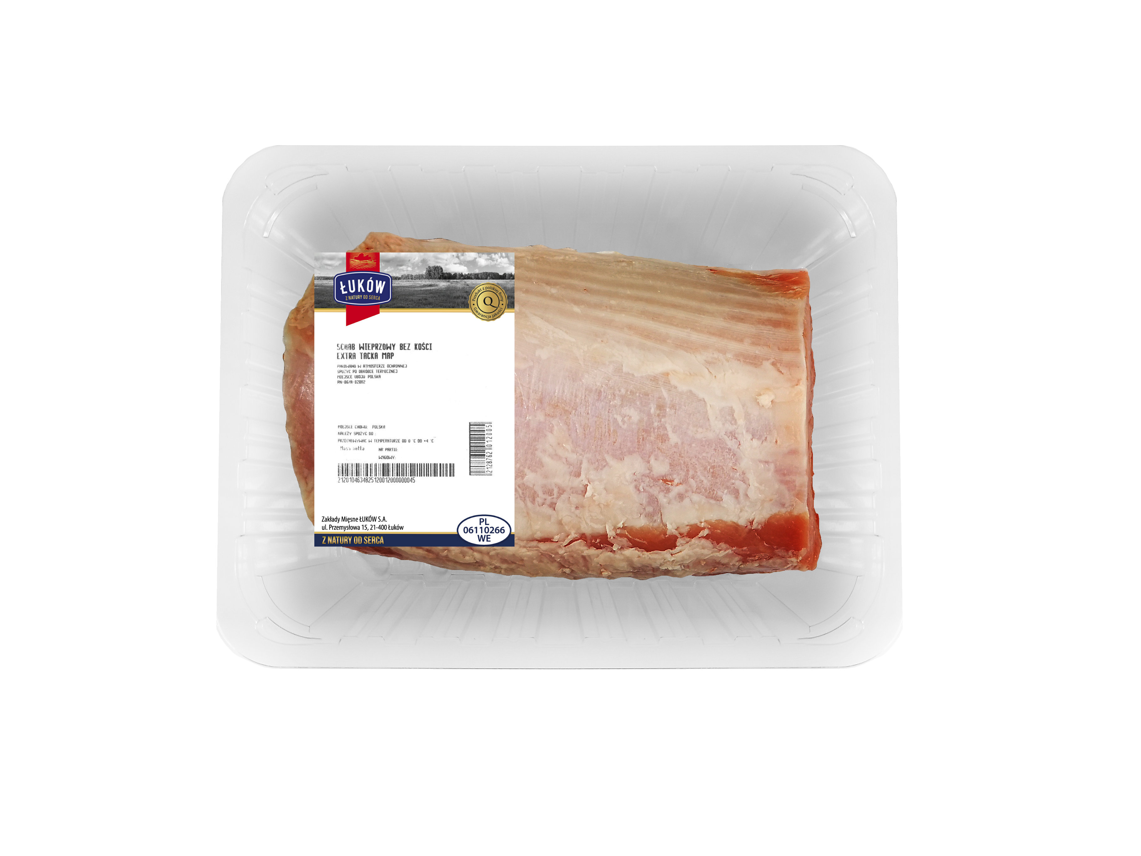 Schab wieprzowy bez kości extra (560g-840g)