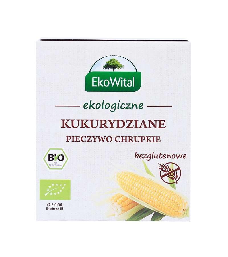 Pieczywo chrupkie kukurydziane bezglutenowe BIO