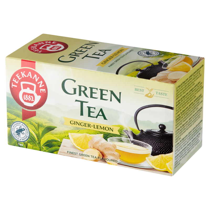 Herbata zielona Ginger-Lemon 20 torebek (saszetki)