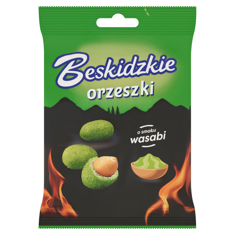 Orzeszki ziemne w cieście o smaku wasabi