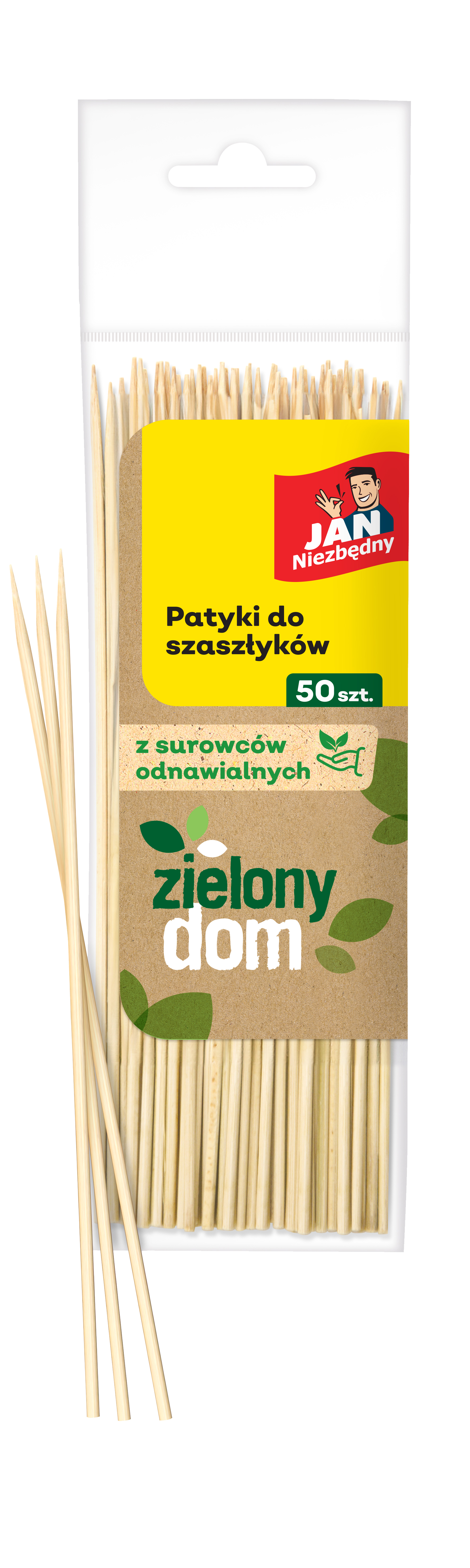 Patyki do szaszłyków 50 szt.