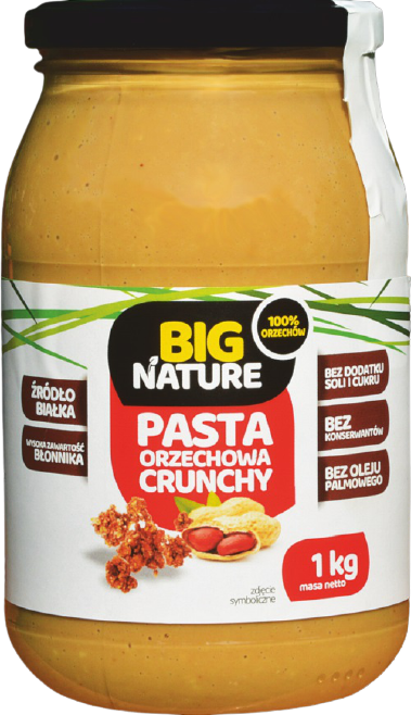 Pasta orzechowa Crunchy