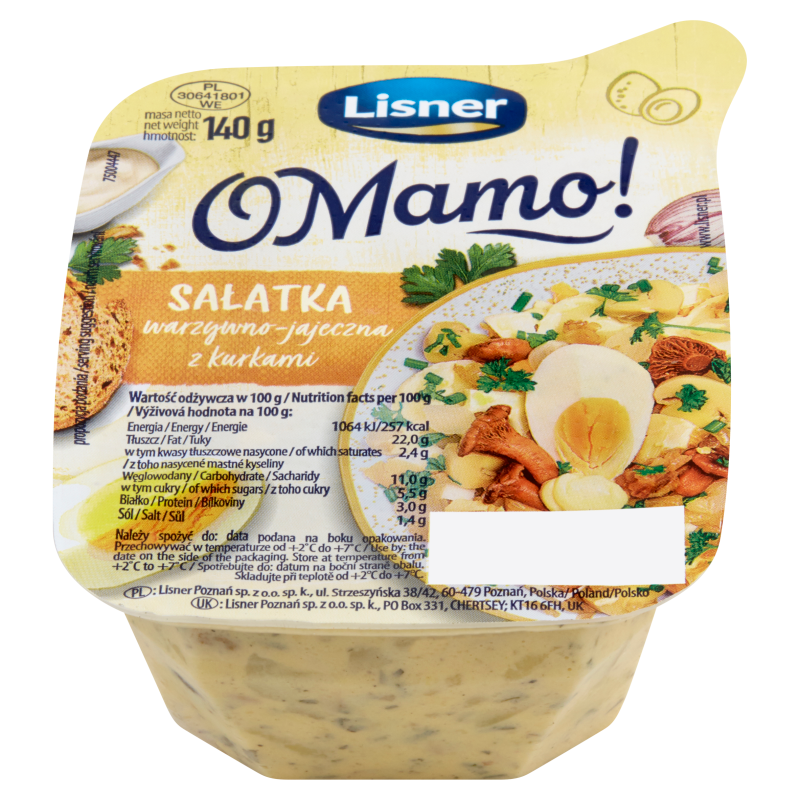 Sałatka Warzywna z Kurkami