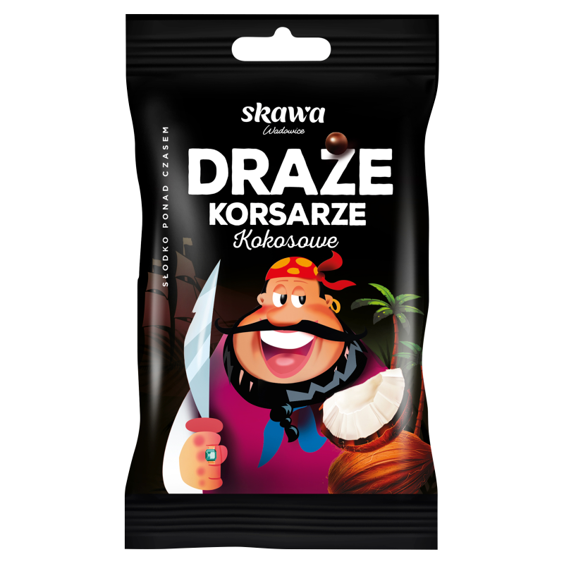 Draże kokosowe Korsarz