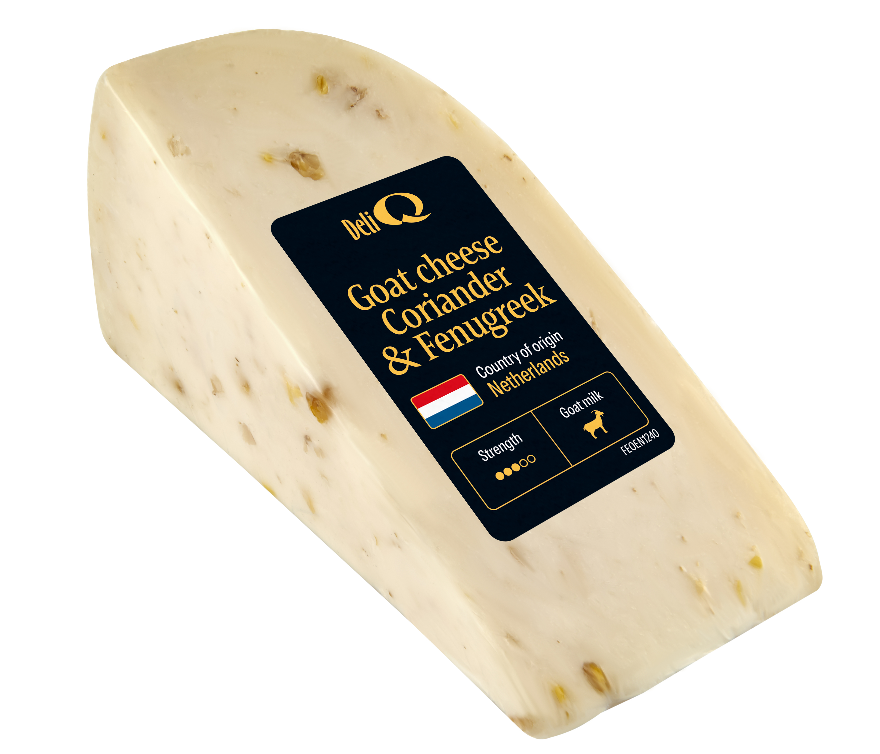 Ser kozi z kolendrą i kozieradką