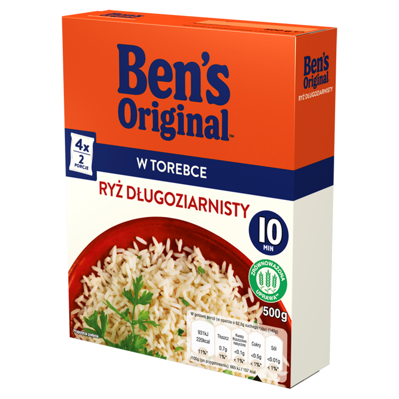 Ryż długoziarnisty (4x125g)