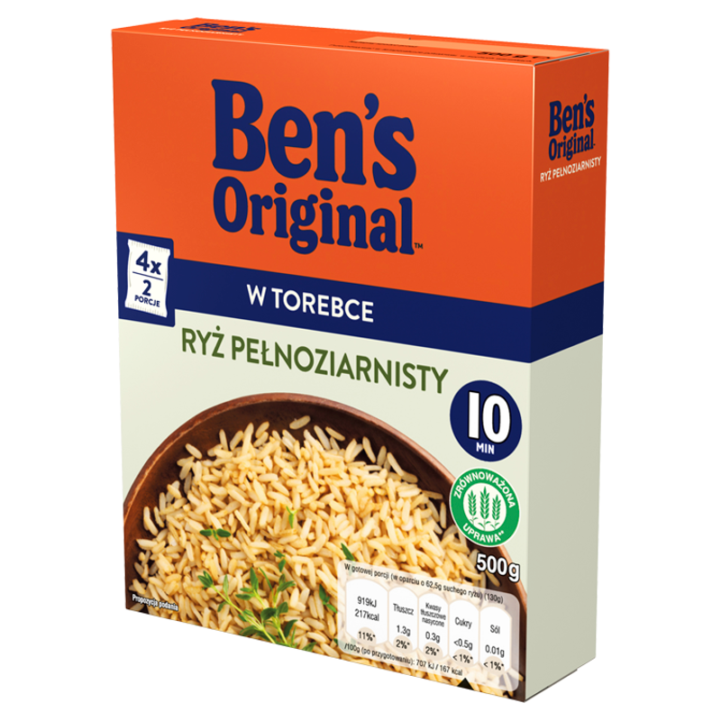 Ryż pełnoziarnisty (4x125g)