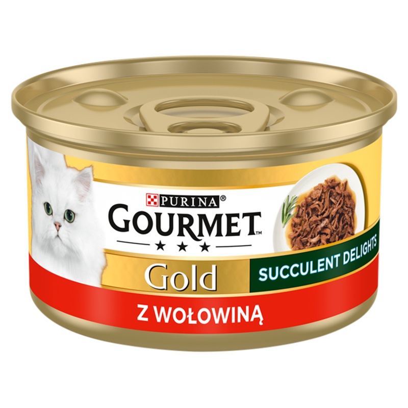 Karma dla kotów z wołowiną