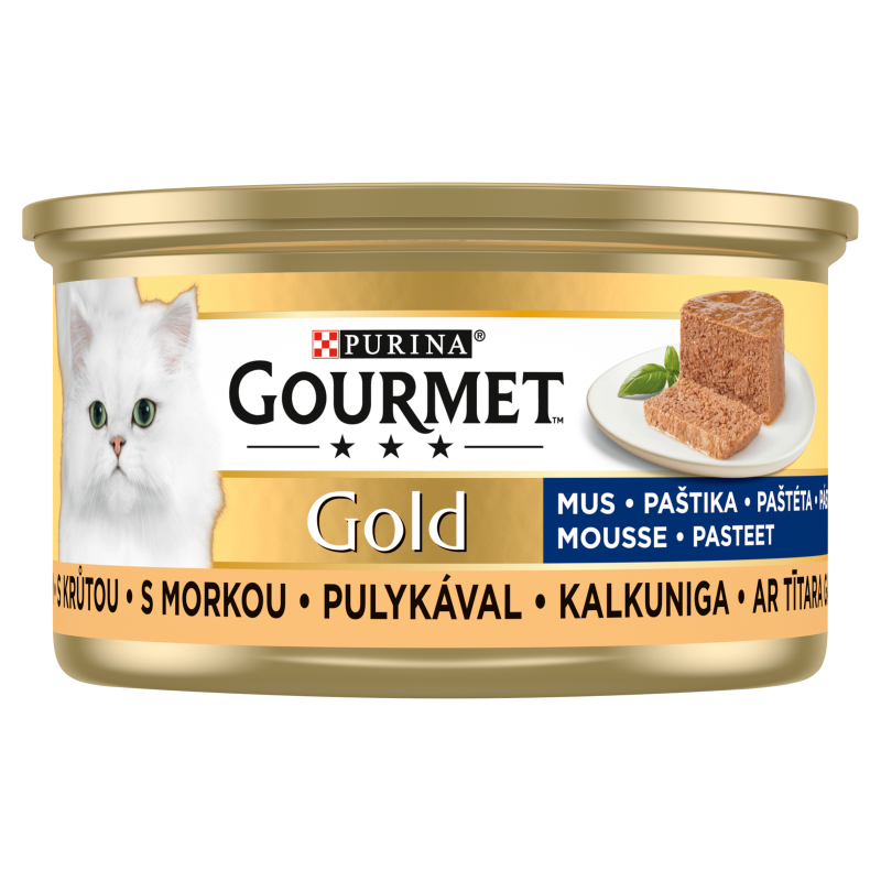 Karma dla kotów - mus z indykiem