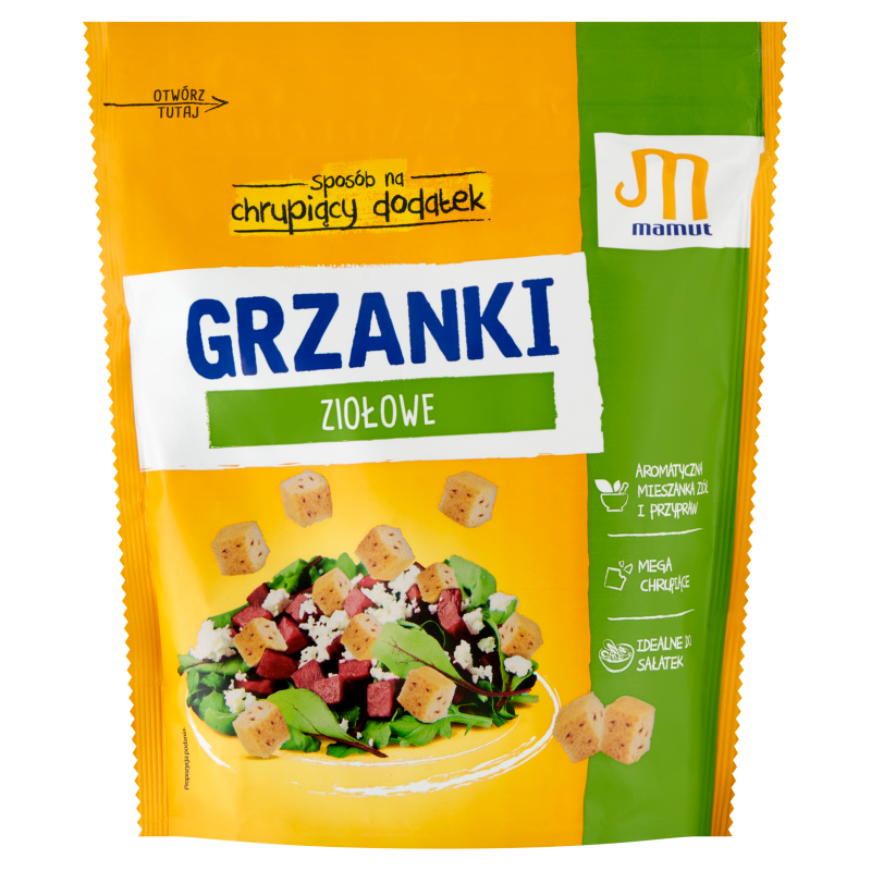 Grzanki ziołowe