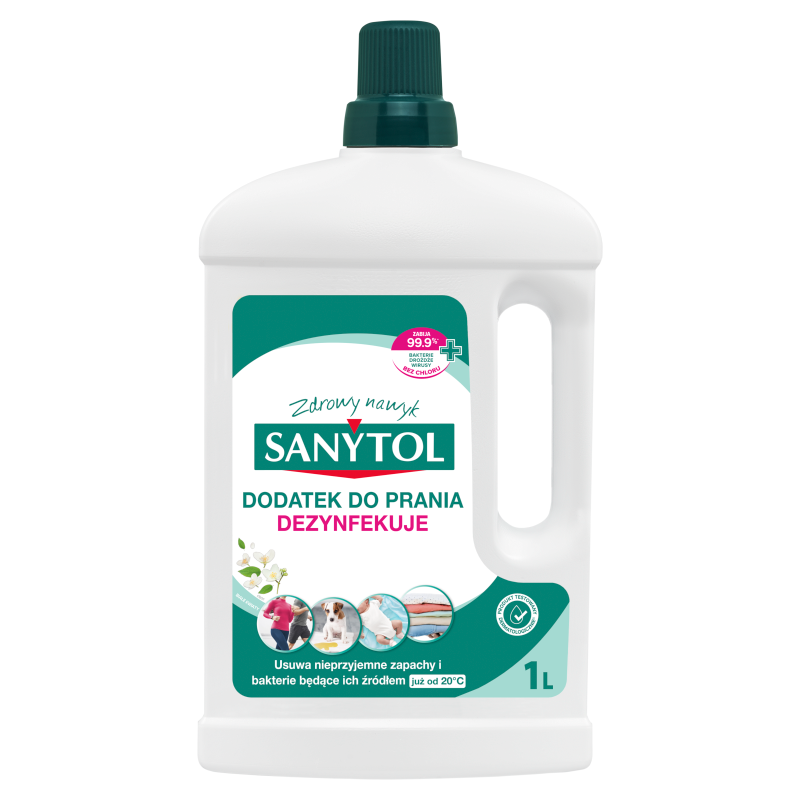 Płyn do prania uniwersalny dezynfekujący 40 prań 1000ml