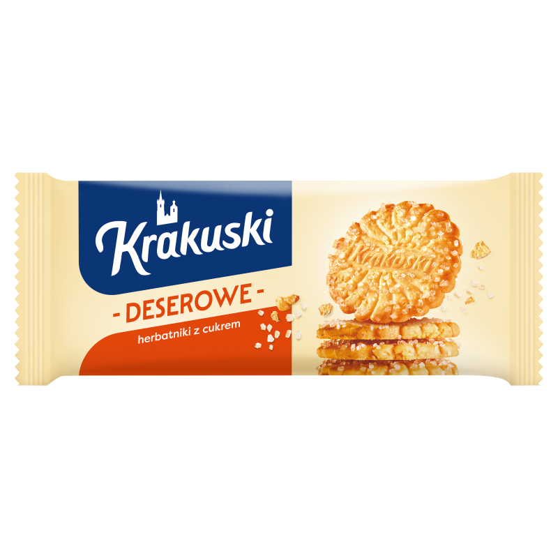 Herbatniki deserowe z cukrem