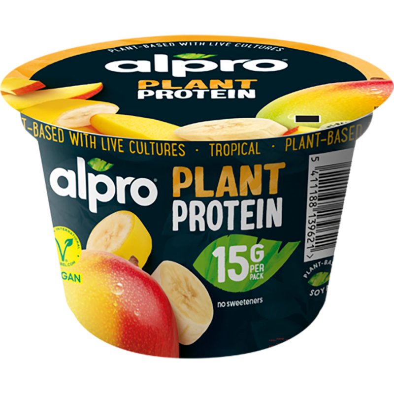 Jogurt sojowy o smaku mango-banan
