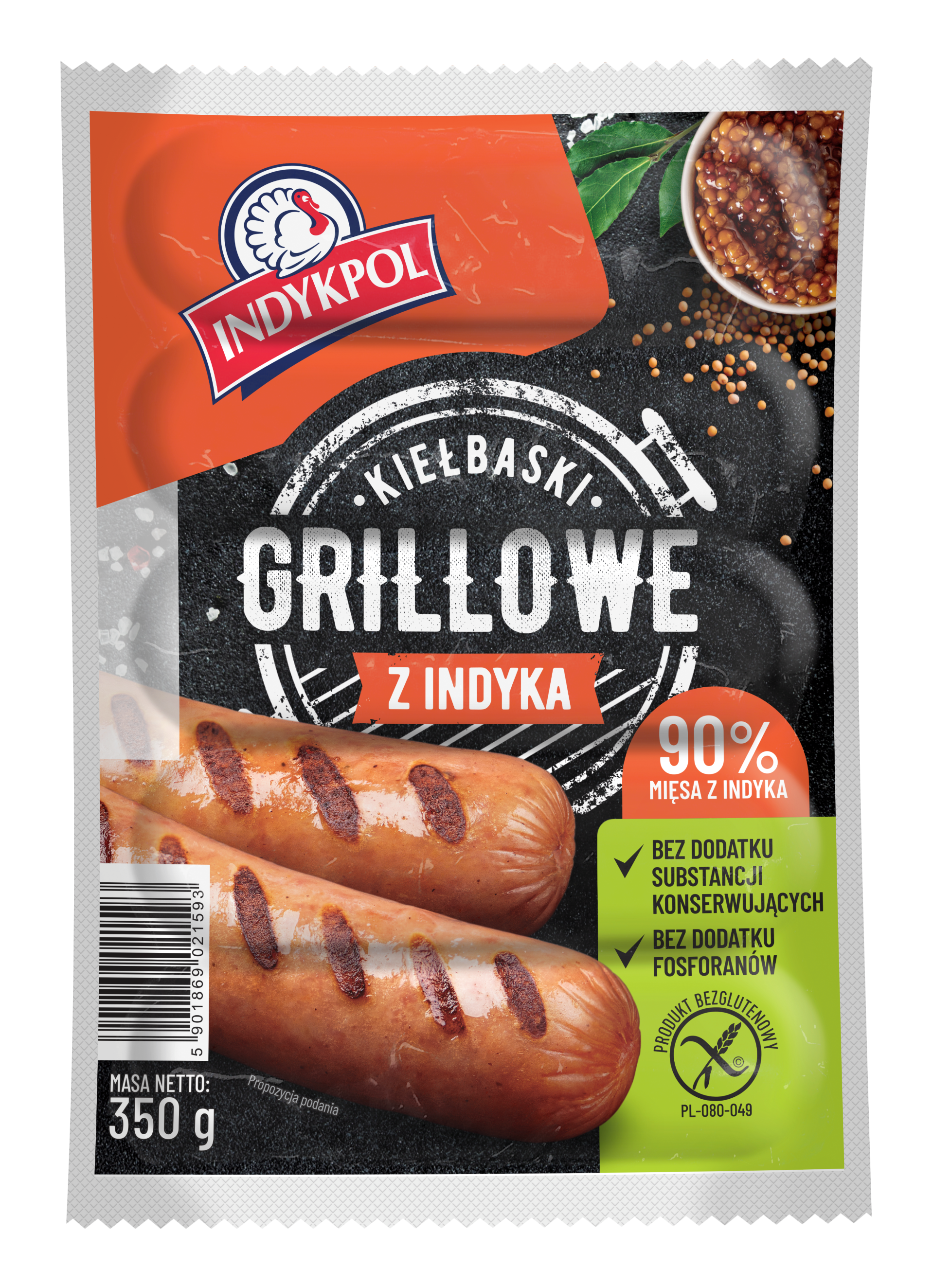 Kiełbaski grillowe z indyka