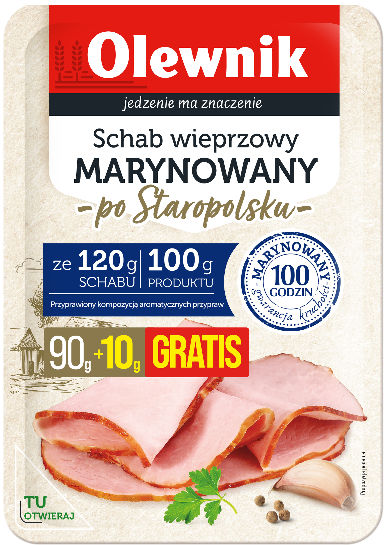 Schab wieprzowy marynowany po staropolsku